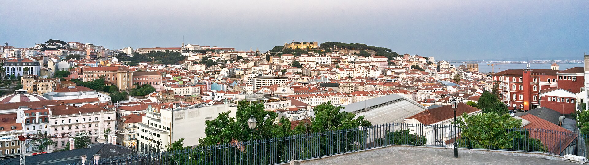 Lisbon at dusk