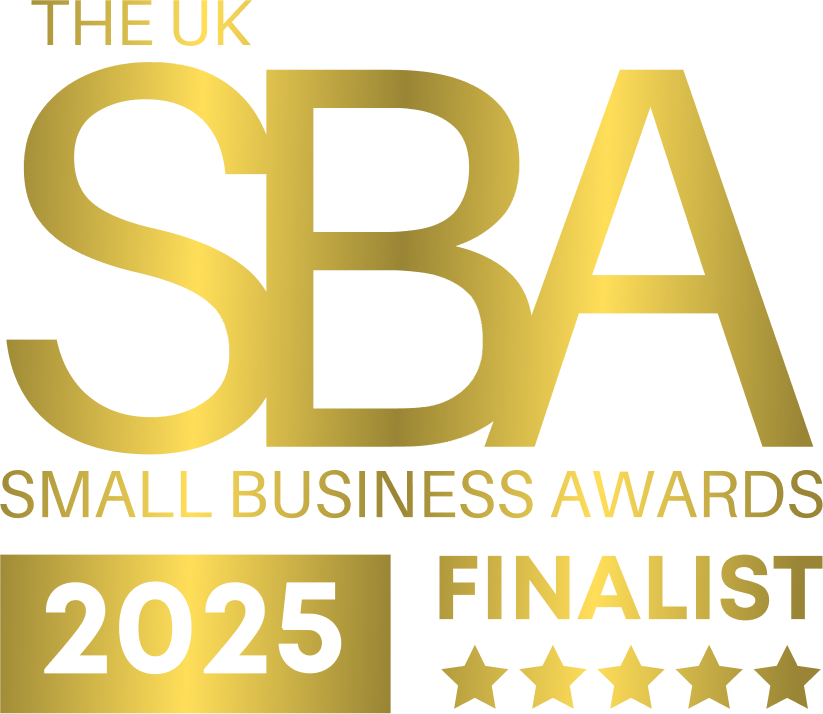 UK Small Business Awards 2025 Finalist badge